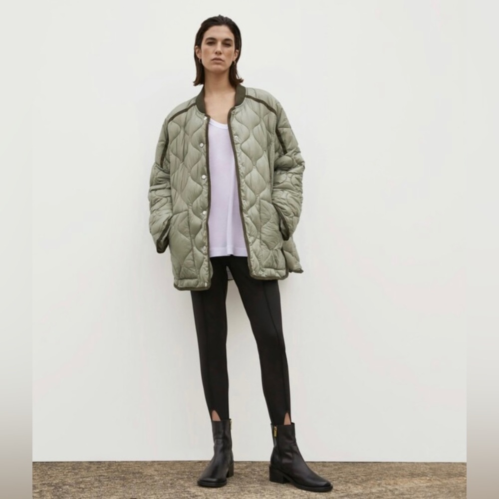 River Island Studio Quilted Jacket (L - UK 12/14)